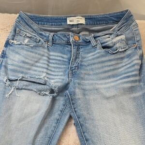 BKE Women's Light Blue Boyfriend Jeans